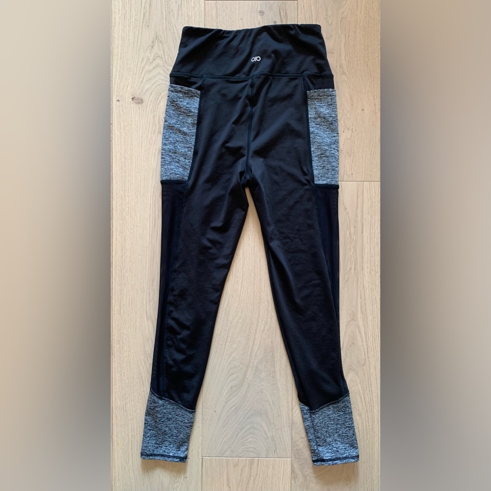 Infinite Performance Black/Grey Leggings